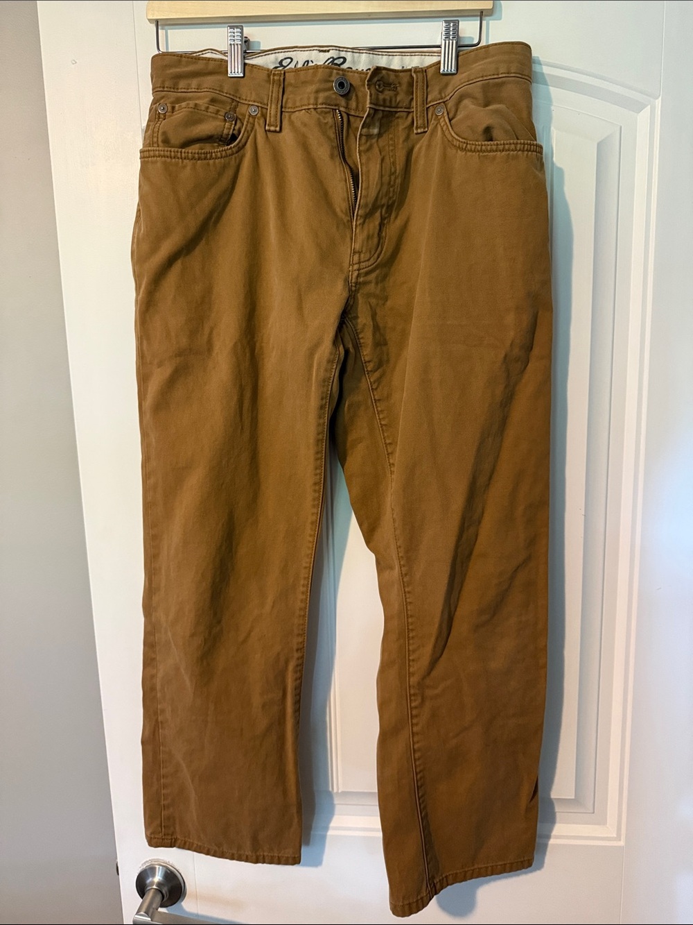 Eddie Bauer Men's Tan Chino Pants